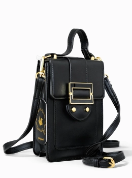 Bolsa Porta Celular Origami Slim Preta