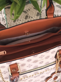 Bolsa Média Cheer Rose Premium - Acompanha Chaveiro