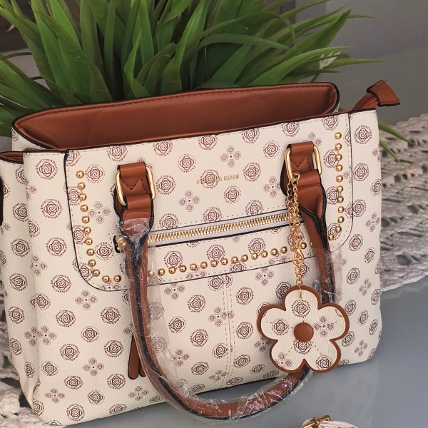 Bolsa Média Cheer Rose Premium - Acompanha Chaveiro