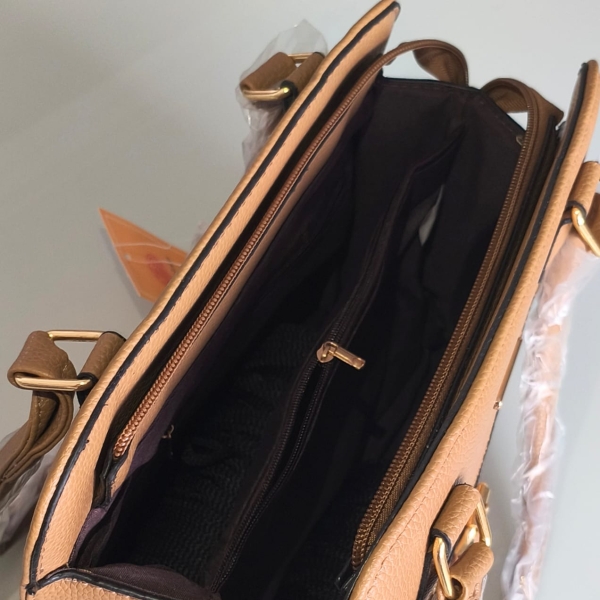Bolsa Feminina Elegante com Alça Dupla + Porta Moedas 