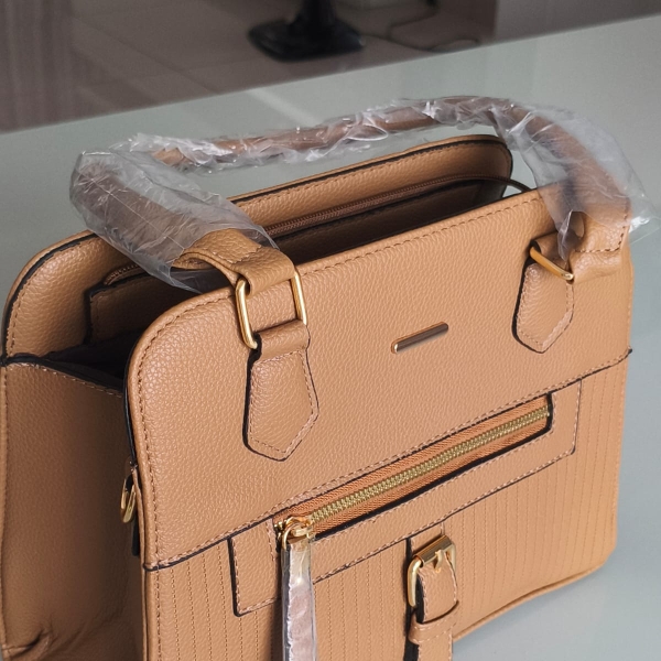 Bolsa Feminina Elegante com Alça Dupla + Porta Moedas 