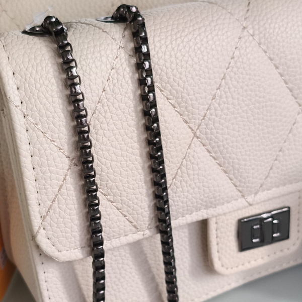 Bolsa Feminina Elegante com Alça de Corrente + Carteira