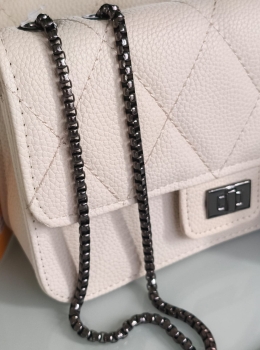 Bolsa Feminina Elegante com Alça de Corrente + Carteira
