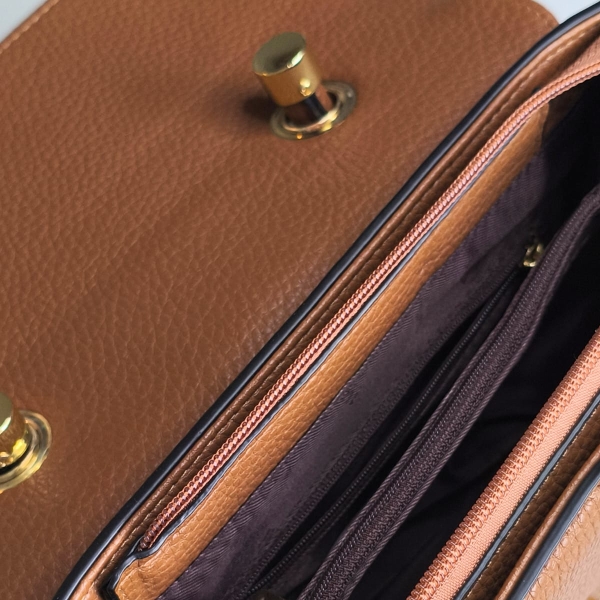Bolsa Feminina Elegante - Alça de Mão e Transversal + Lenço